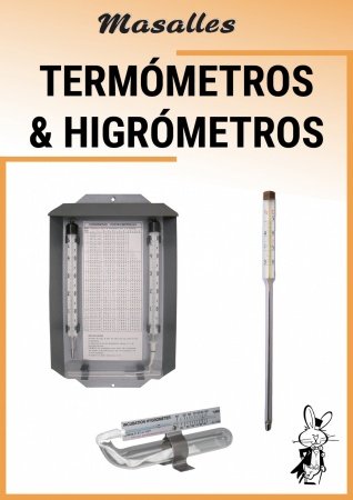 Termómetros e higrómetros